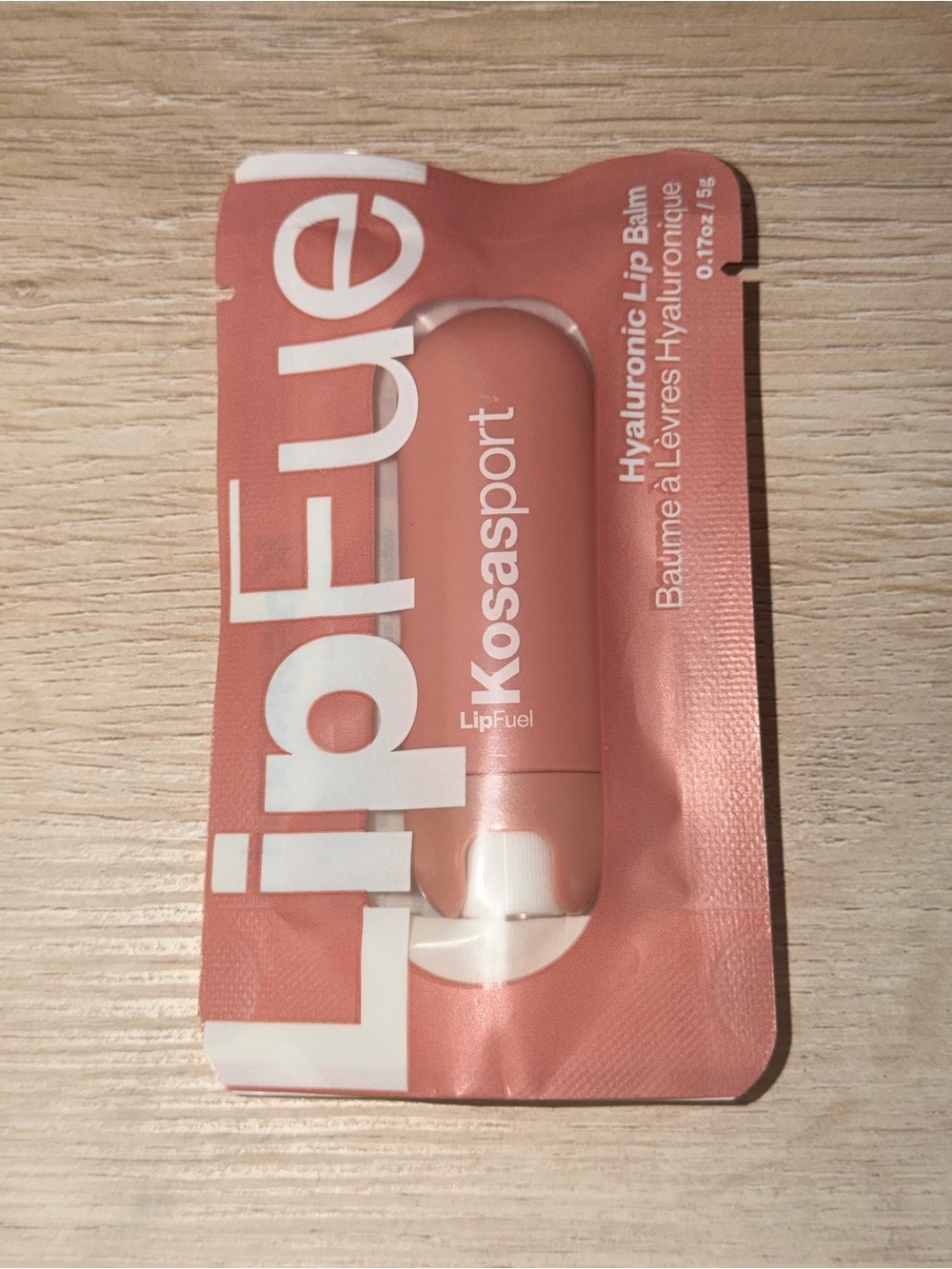 Kosasport LipFuel Hyaluronic Lip Balm 0.17 oz / 5g NEW FULL SIZE